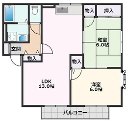 アイボリーハウス　西館の物件間取画像